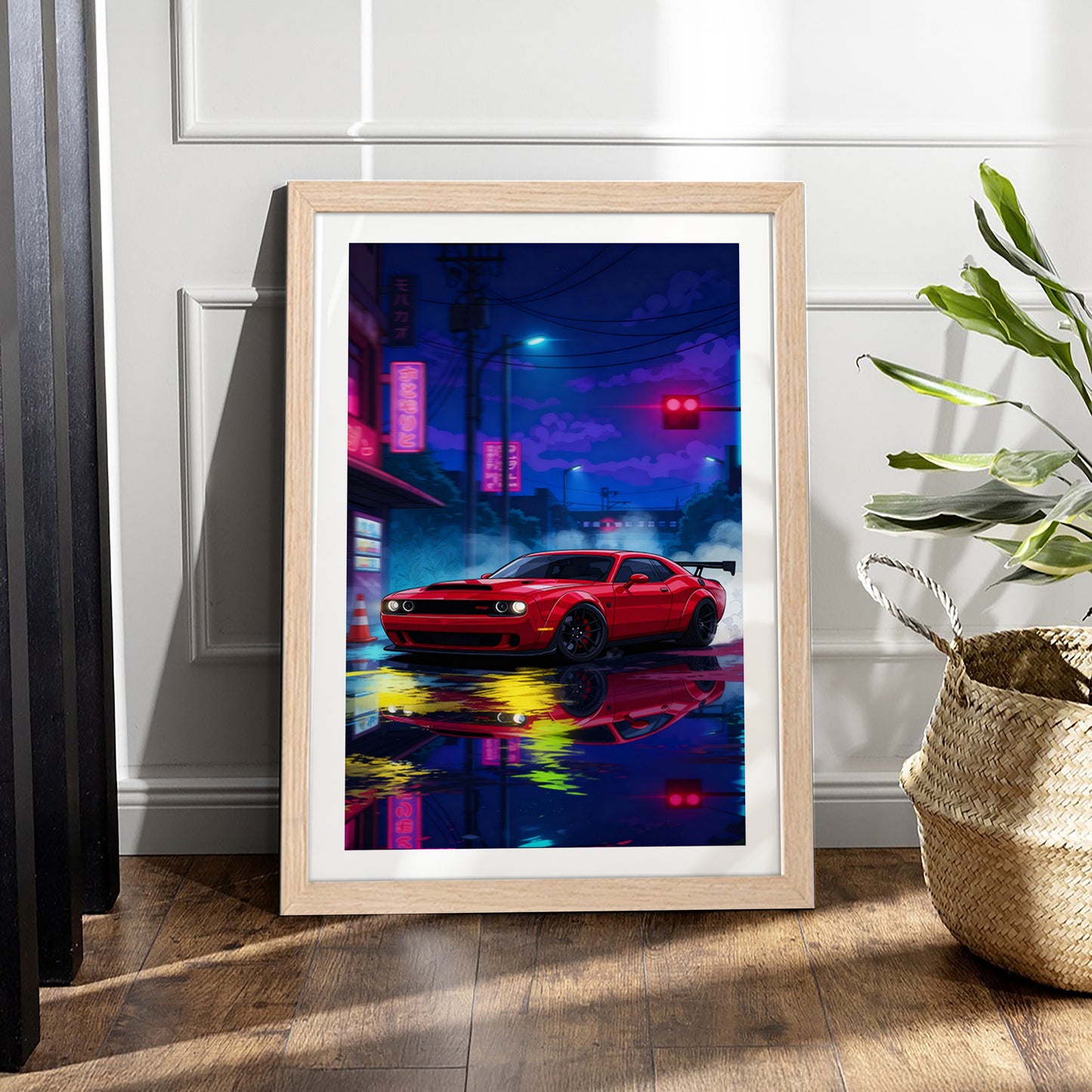JDM Street Car Wall Art