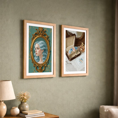 Vintage Elegance Wall Art Set