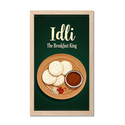 Idli Mornings Wall Frame