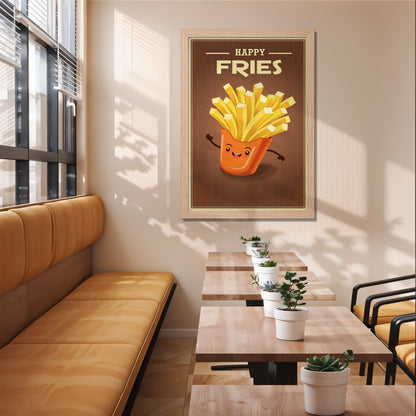 Fries Fun Wall Frame