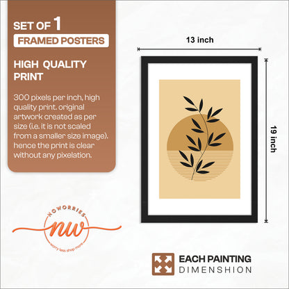 Minimalist Botanical Wall Frame