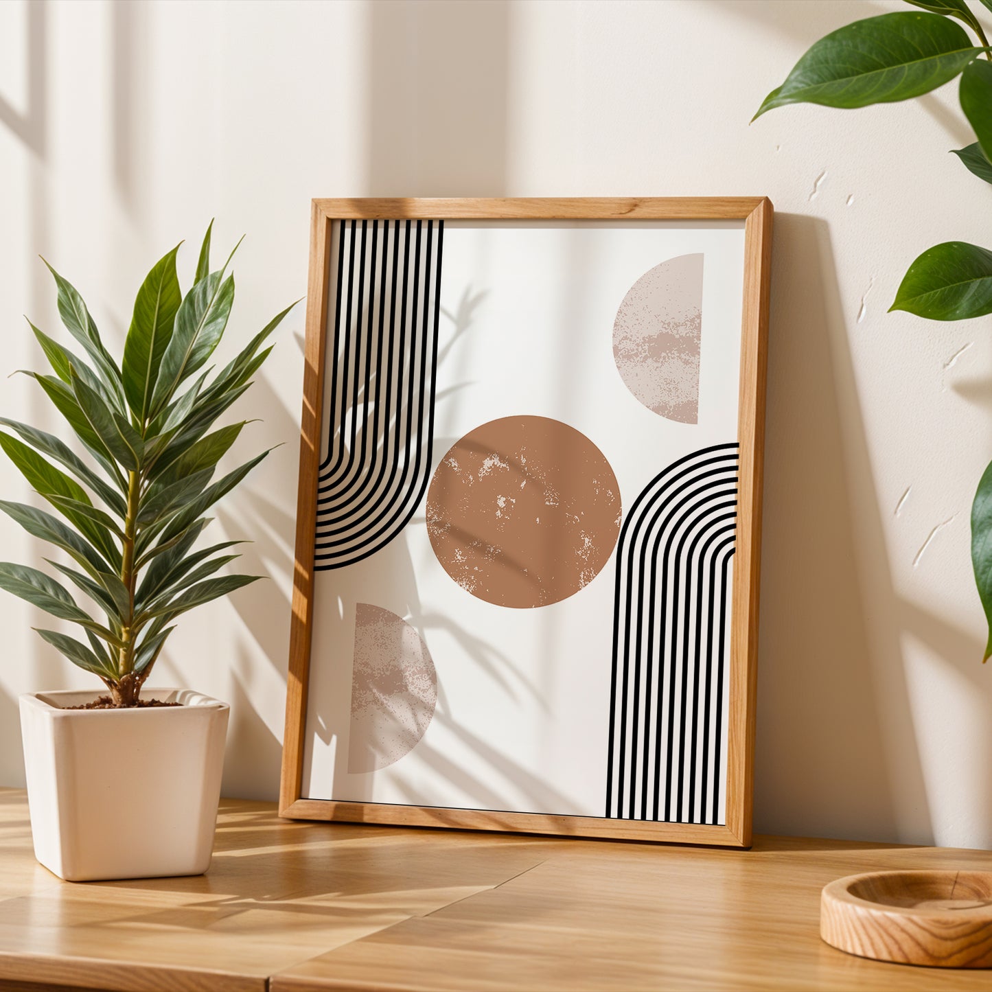 Modern Geometric Abstract Print