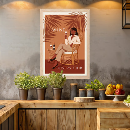 Wine Club Wall Frame
