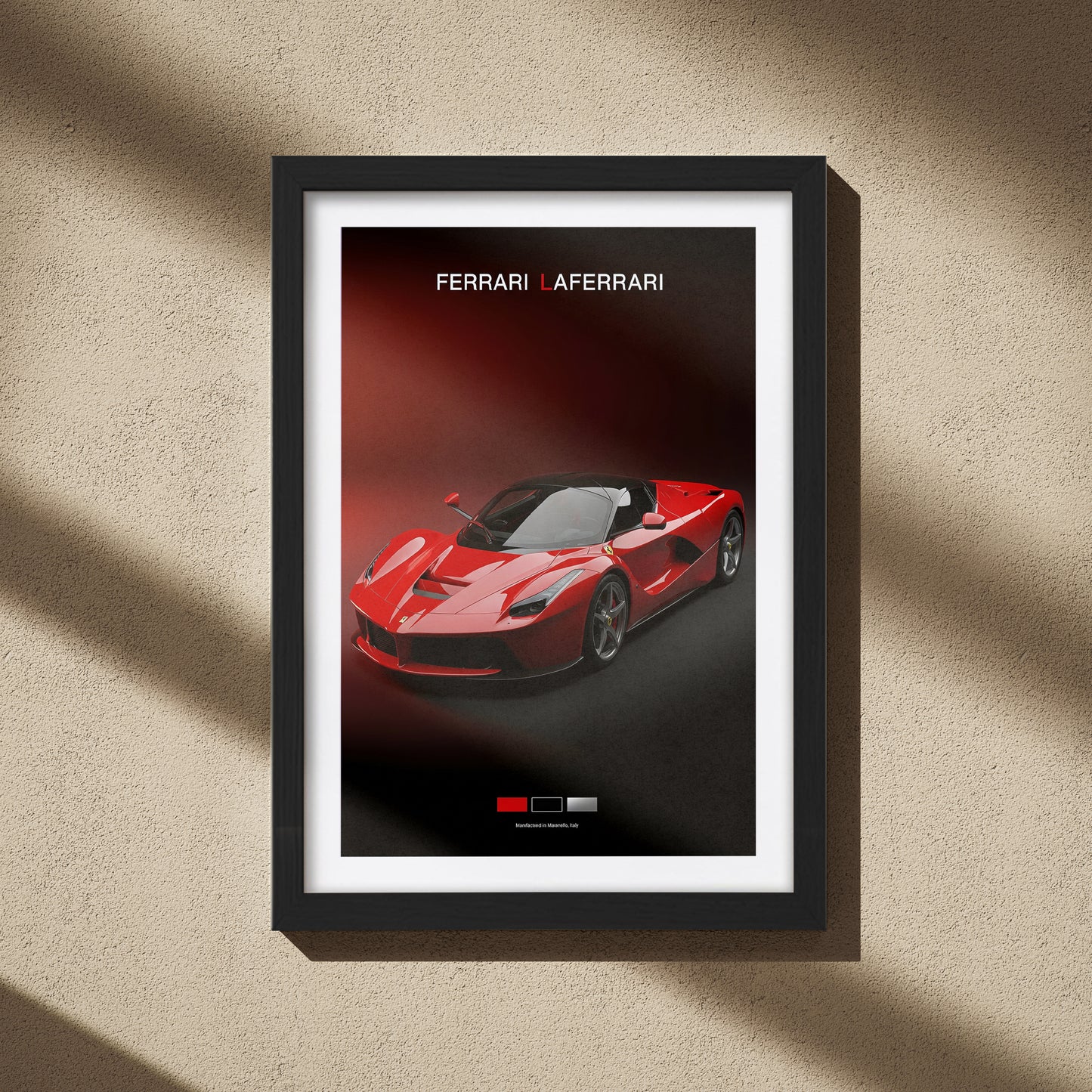 Ferrari LaFerrari Iconic Wall Frame