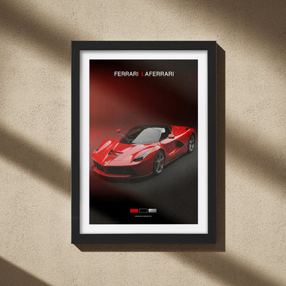 Ferrari LaFerrari Iconic Wall Frame