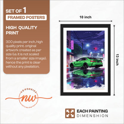 Urban Speed Car Wall Art