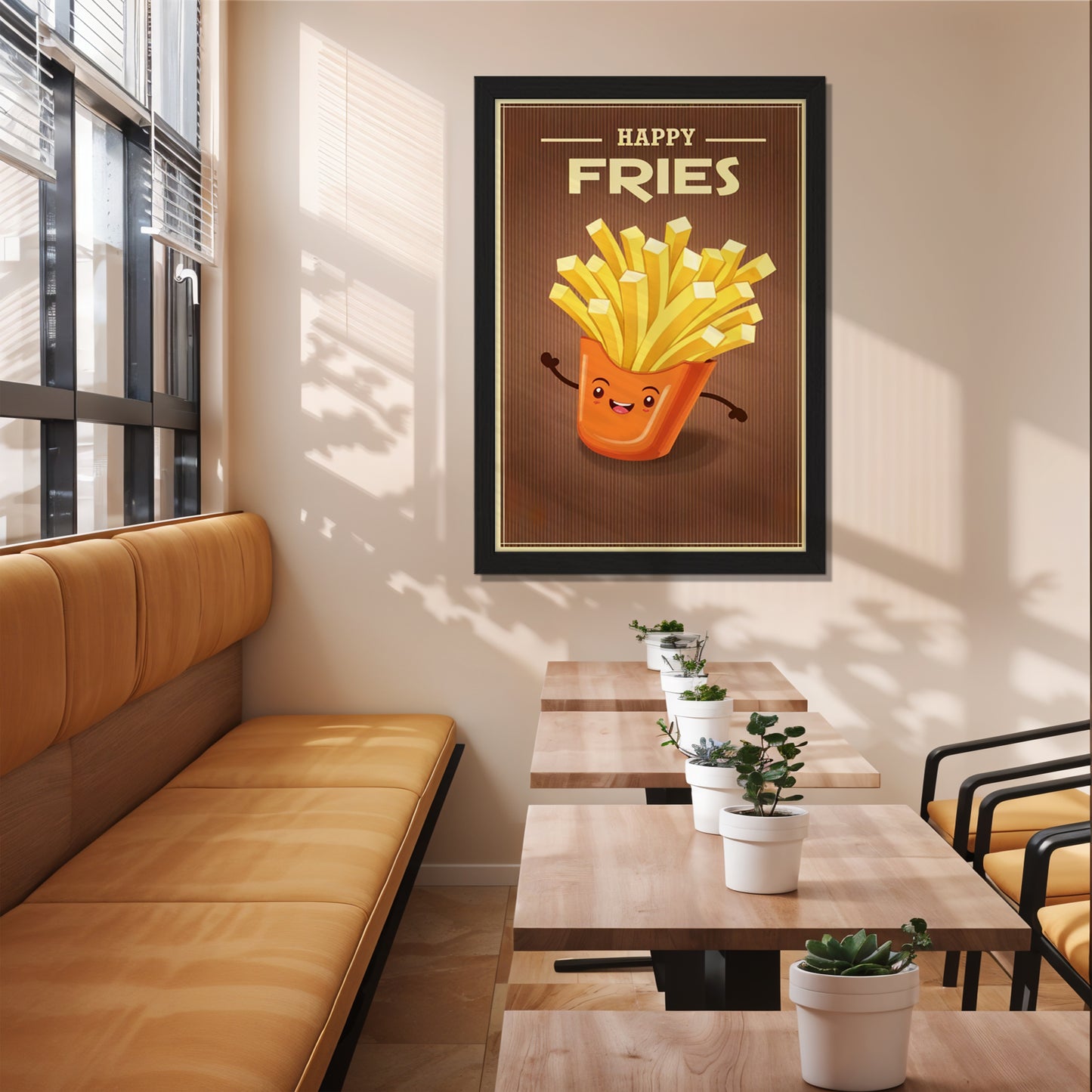 Fries Fun Wall Frame