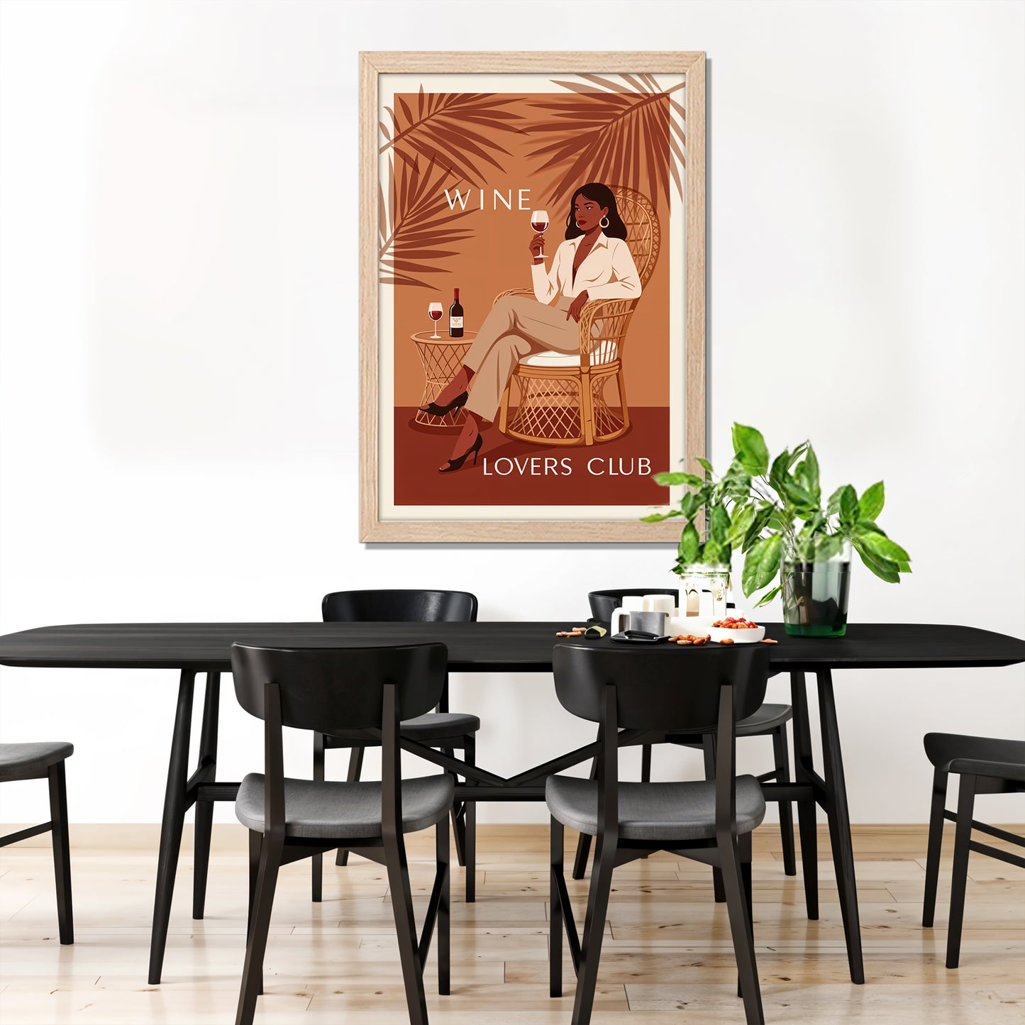 Wine Club Wall Frame
