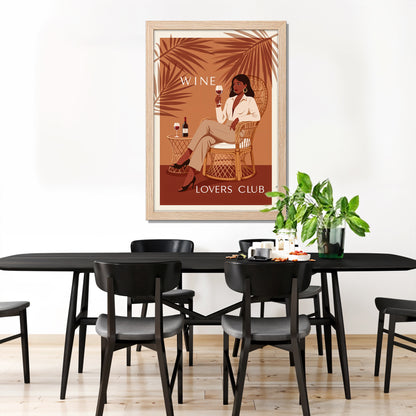 Wine Club Wall Frame