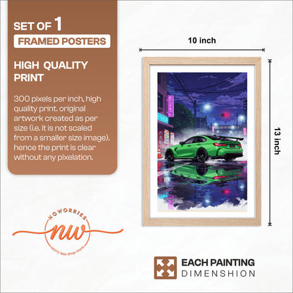 Urban Speed Car Wall Art