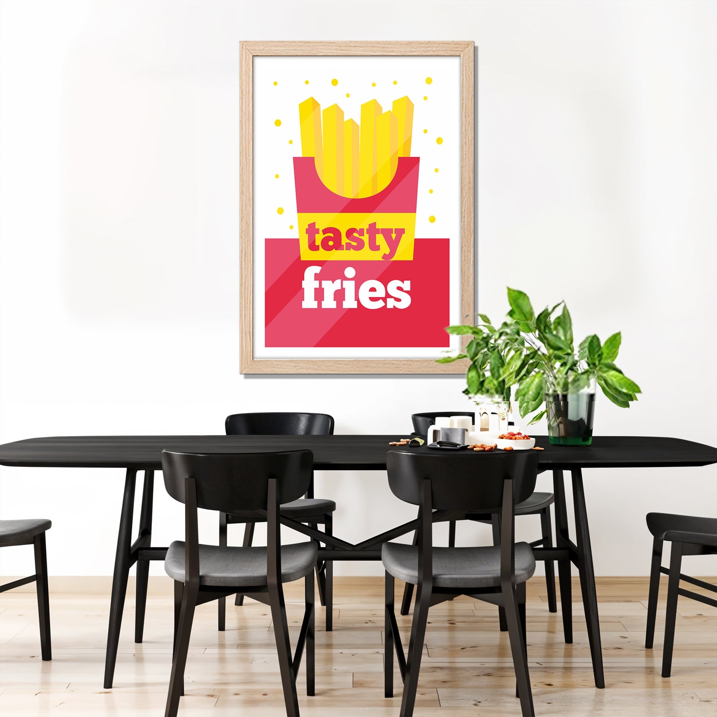Tasty Fries Wall Frame