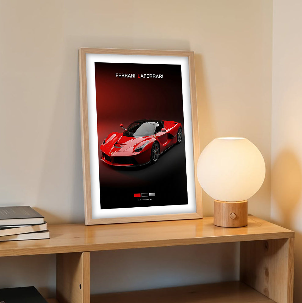 LaFerrari Showcase Wall Frame