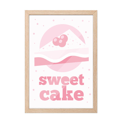 Pink Cake Wall Frame