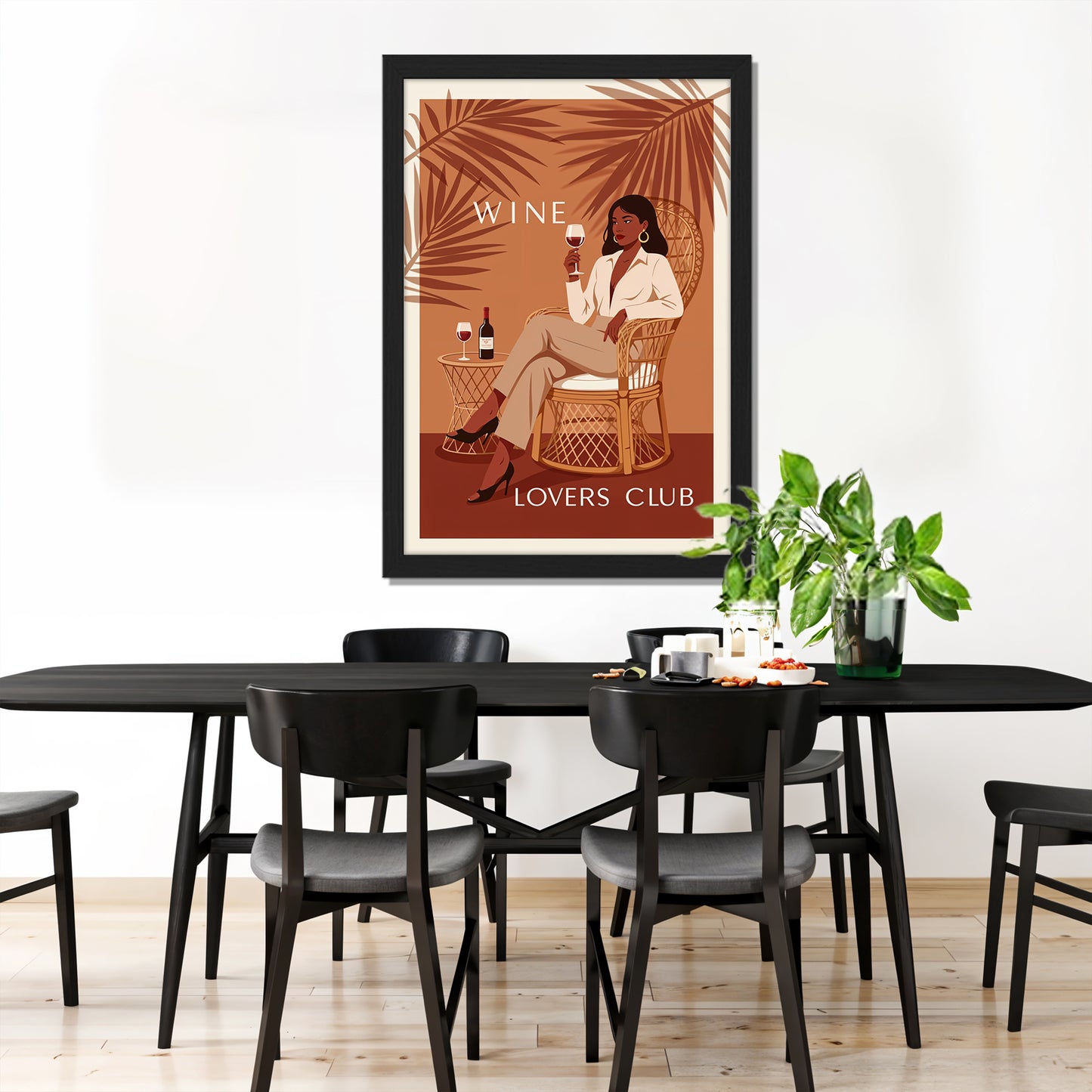 Wine Club Wall Frame