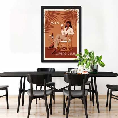Wine Club Wall Frame