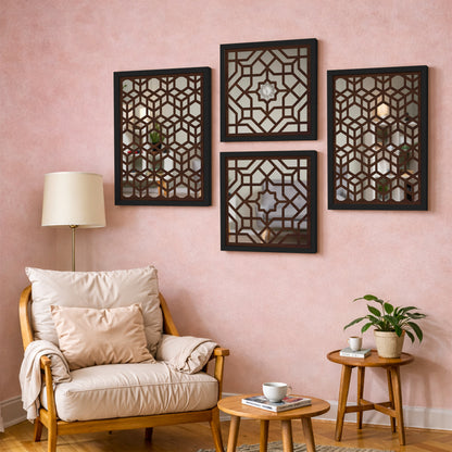 Nexus Mirror Art Set of 4