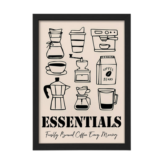Coffee Essentials Wall Frame