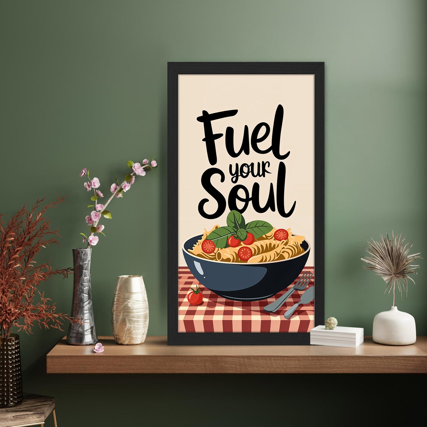 Fuel Your Soul Pasta Art