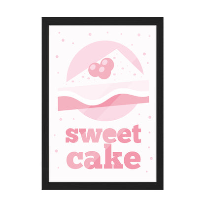 Pink Cake Wall Frame