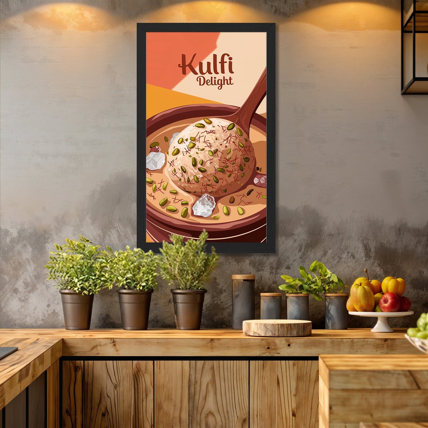 Kulfi Delight Illustration