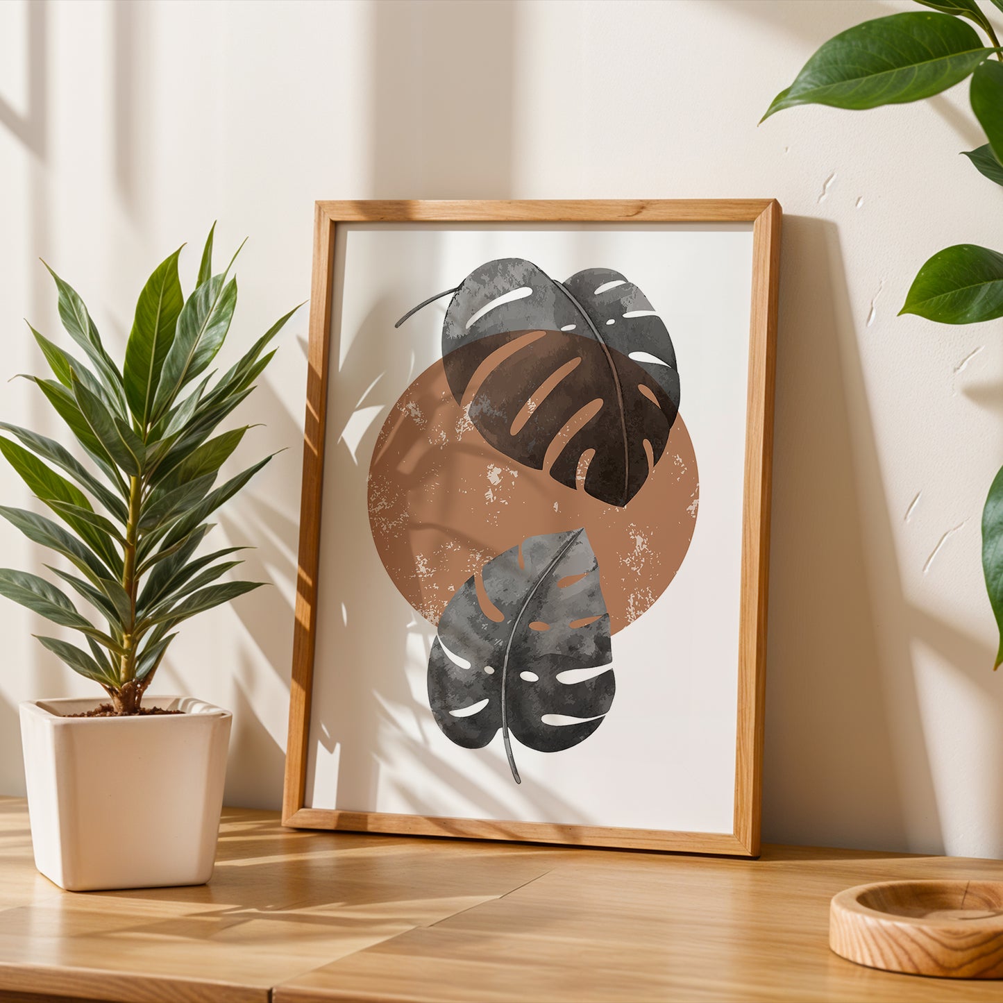 Floral Muse Portrait Poster