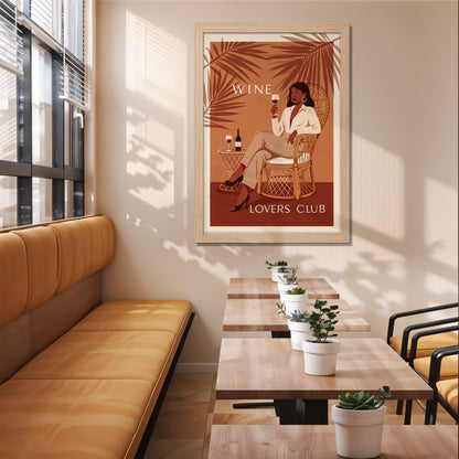 Wine Club Wall Frame