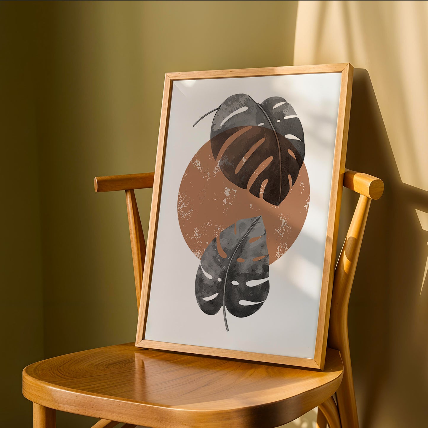 Floral Muse Portrait Poster
