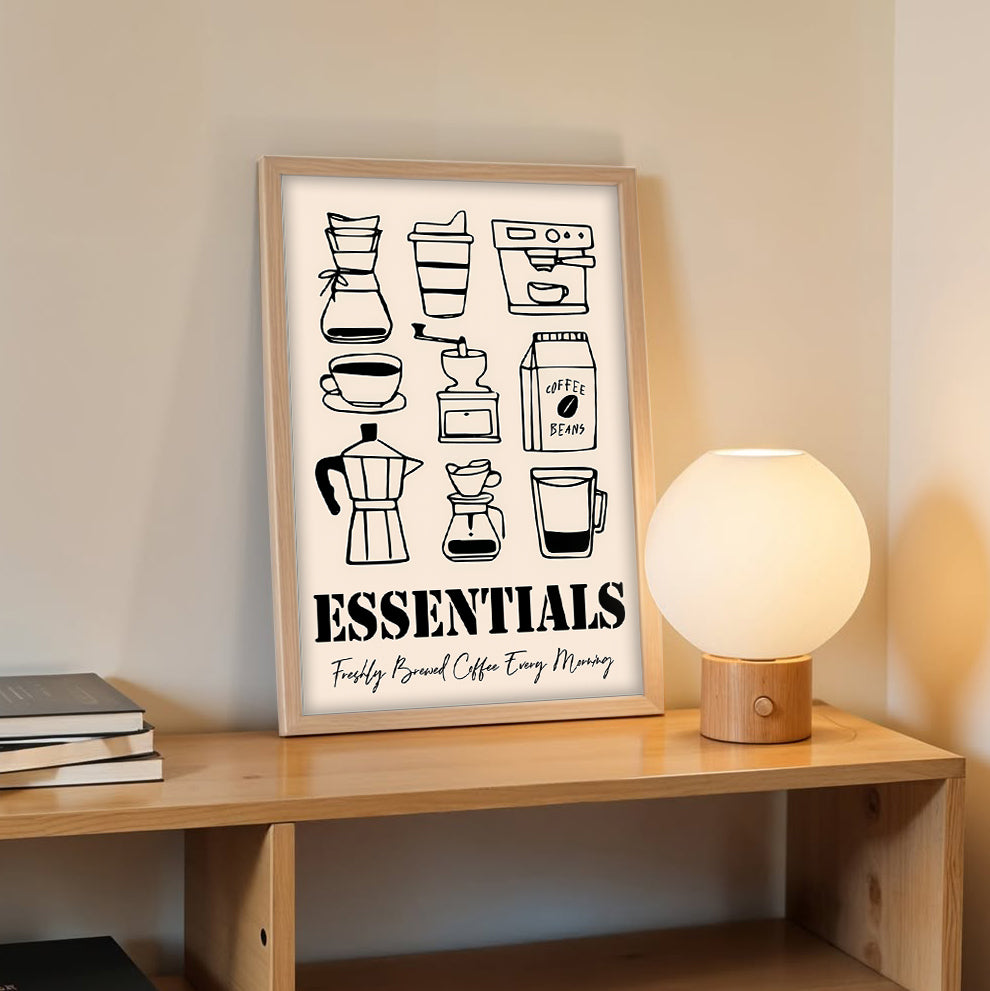 Coffee Essentials Wall Frame