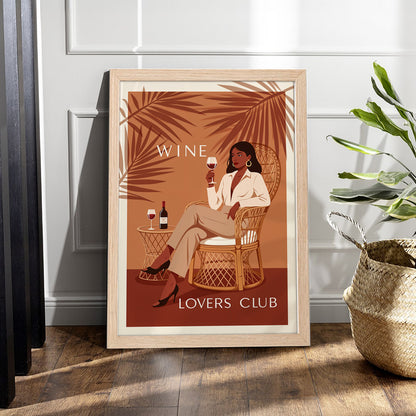 Wine Club Wall Frame