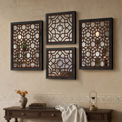 Nexus Mirror Art Set of 4