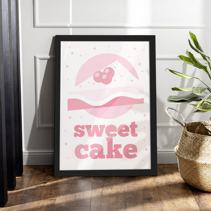 Pink Cake Wall Frame