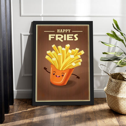 Fries Fun Wall Frame