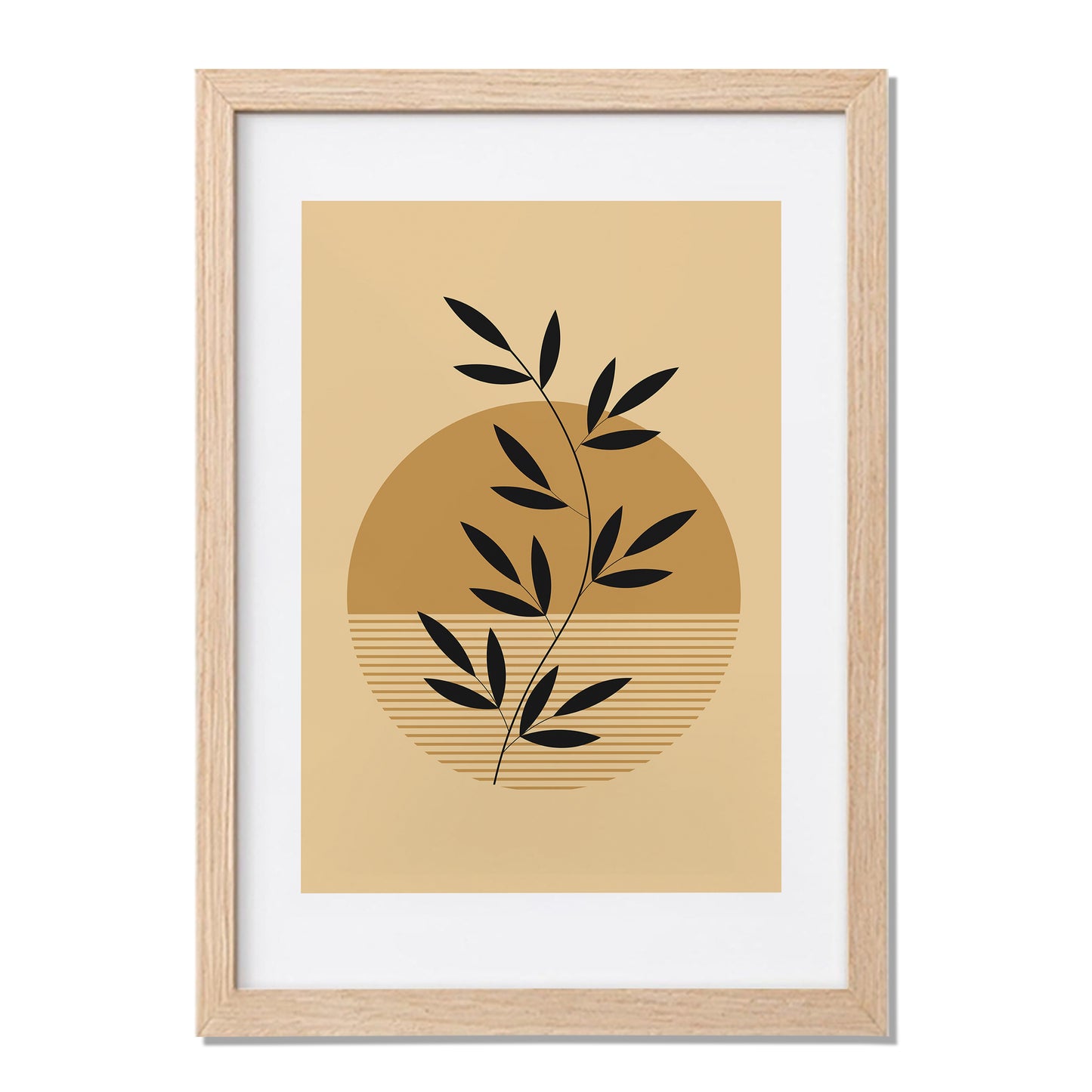Minimalist Botanical Wall Frame