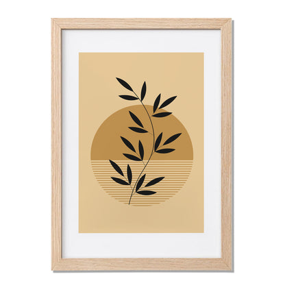 Minimalist Botanical Wall Frame
