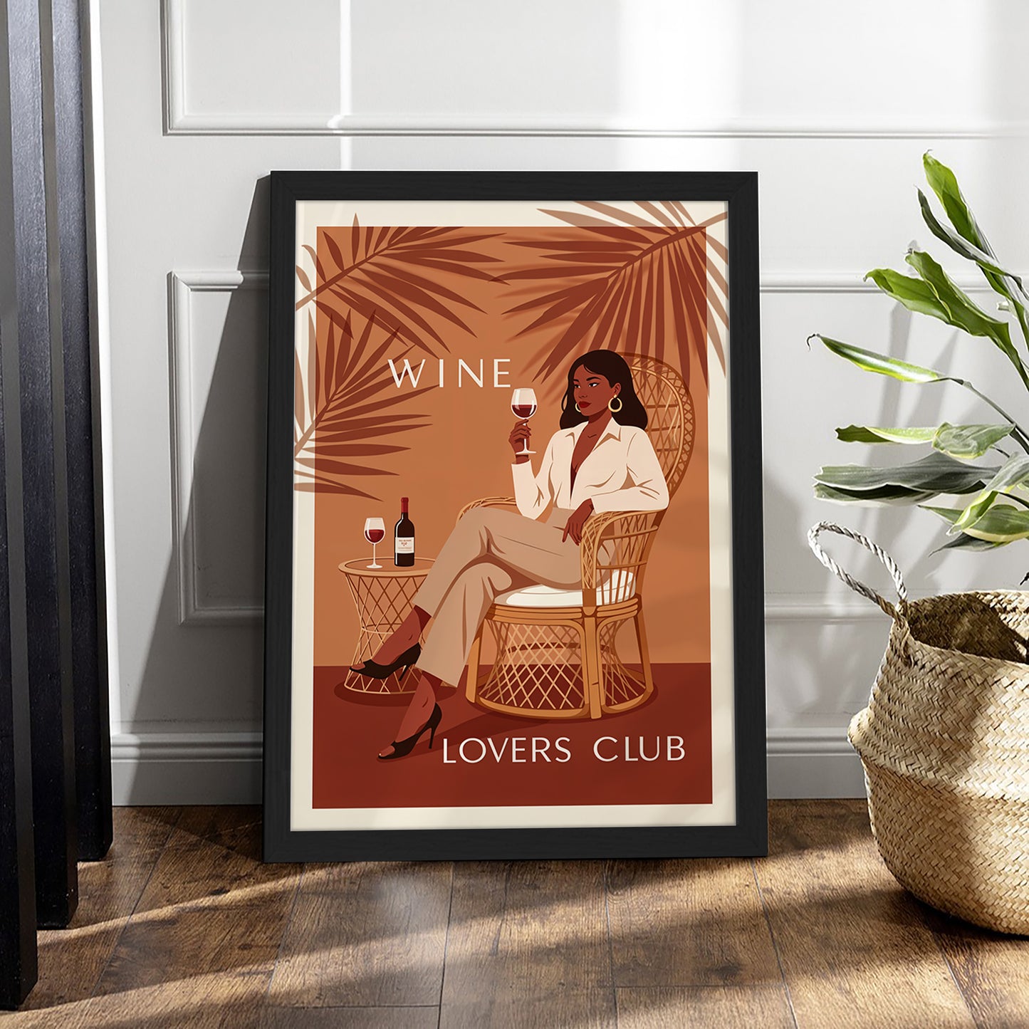 Wine Club Wall Frame