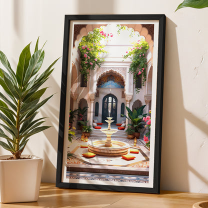 Royal Courtyard Wall Frame