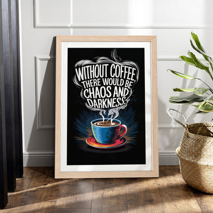 Powered by Coffee Wall Frame