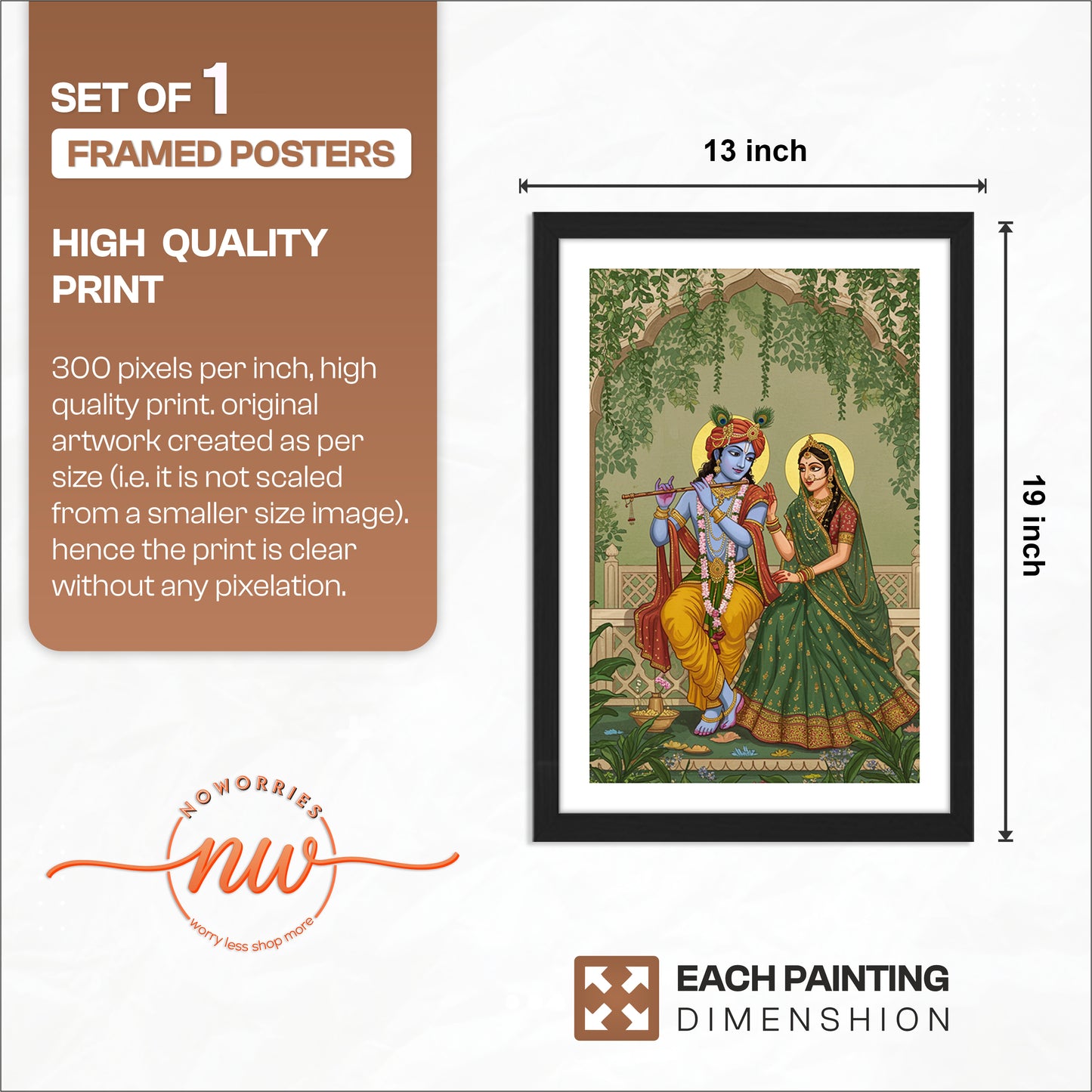 Radha Krishna Divine Art