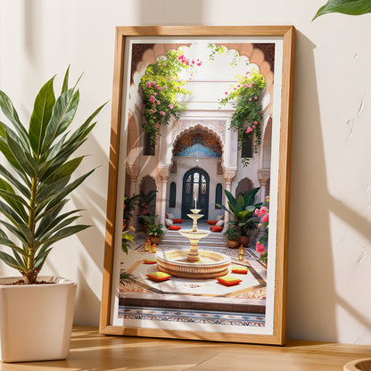 Royal Courtyard Wall Frame