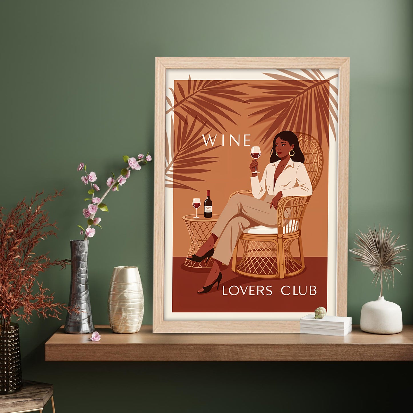Wine Club Wall Frame