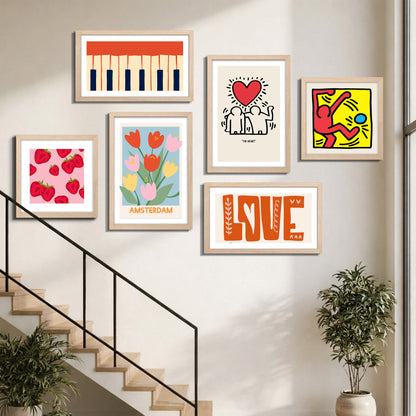 Minimalist Gallery Wall Set of 6