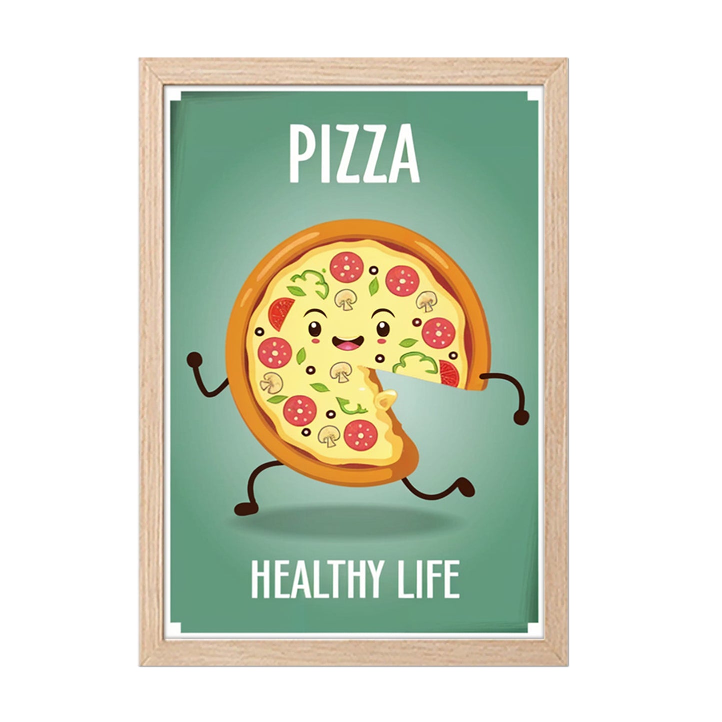 Pizza Run Wall Frame