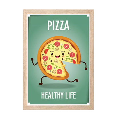 Pizza Run Wall Frame