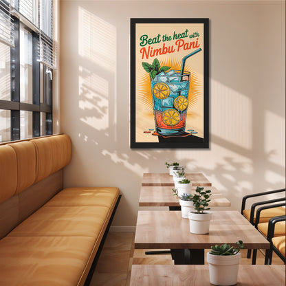 Nimbu Pani Vintage Poster