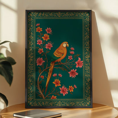 Vintage Parrot Artwork