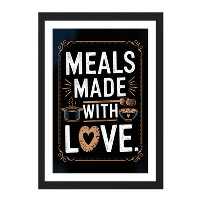 Made With Love Wall Frame