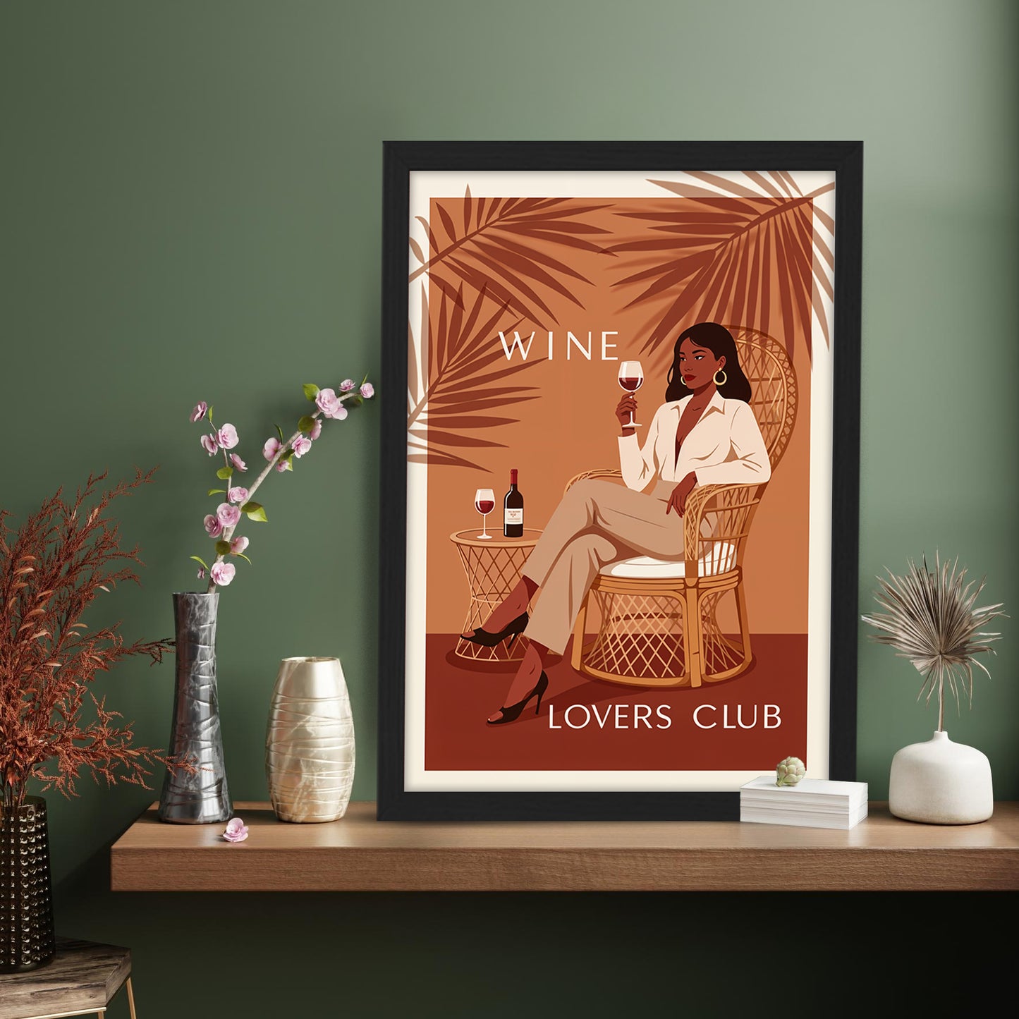 Wine Club Wall Frame