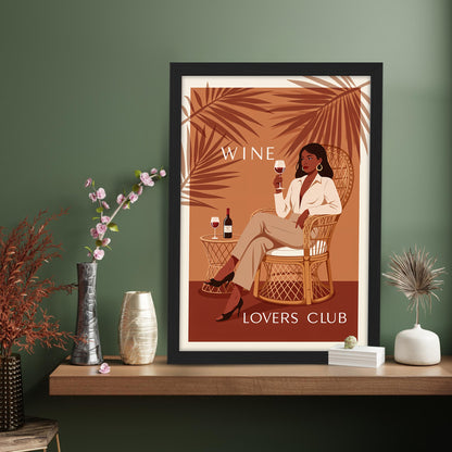 Wine Club Wall Frame