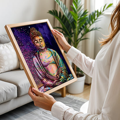 Colorful Buddha Frame