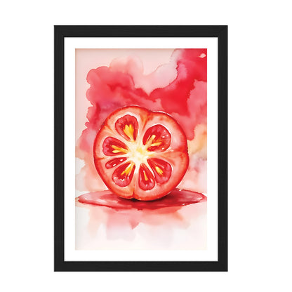 Tomato Burst Wall Frame